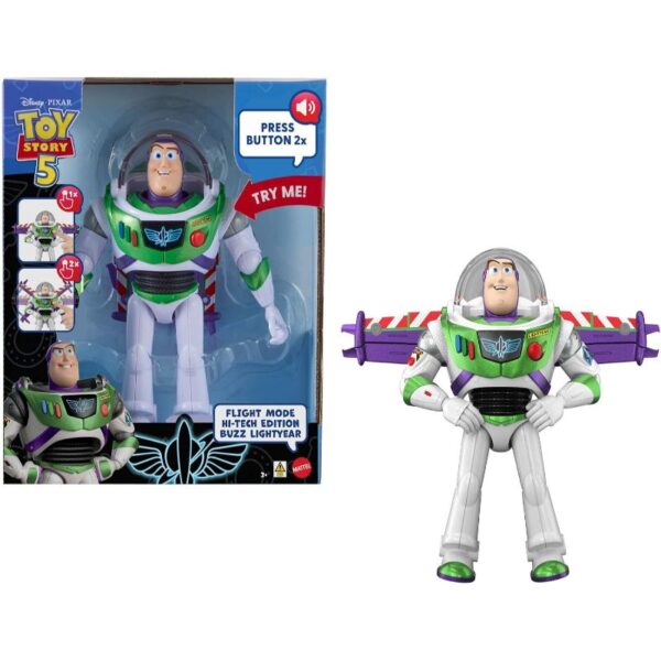 Toy Story - Figura Deluxe Multi Buzz Parlanchín