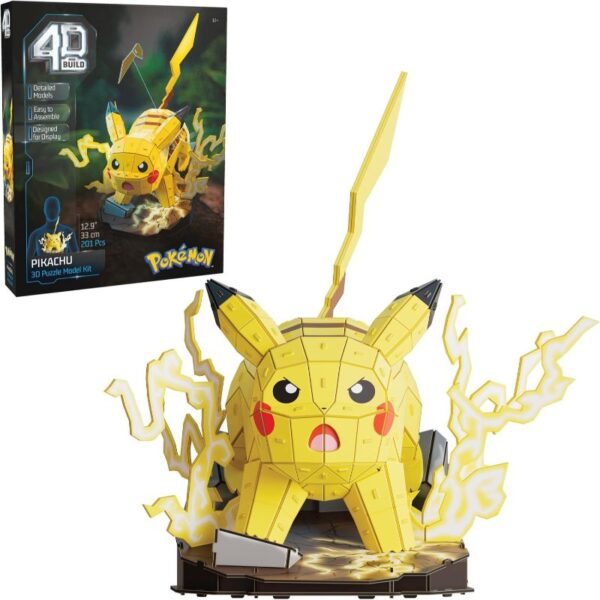 4D Build Pokemon Picachu